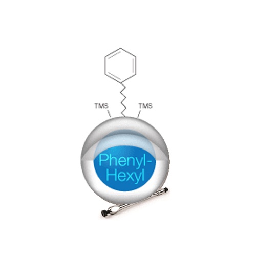 Kinetex 2.6 µm Phenyl-Hexyl product photo Front View L-internal