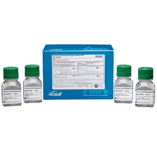 Nucleic Acid Extended Range Gel Multi Pack photo du produit Front View L-internal