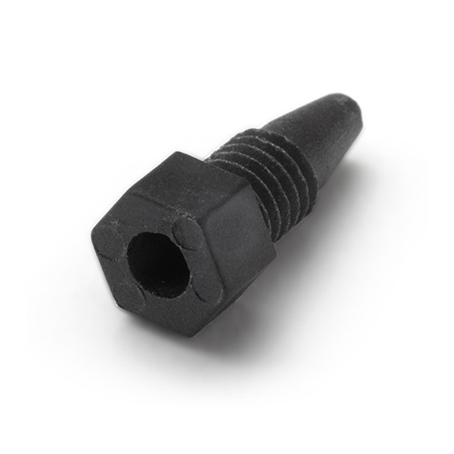 1/16 Inch Short Hex PEEK Fitting photo du produit Front View L-internal