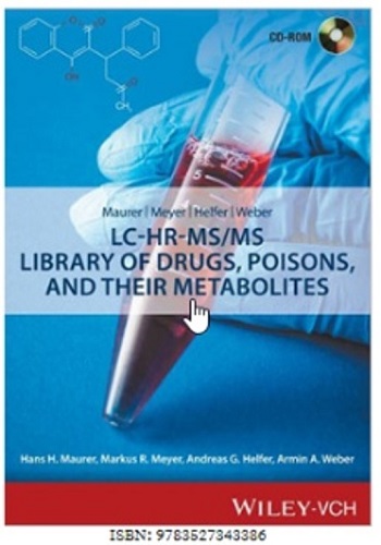 Wiley MMHW LC-HR-MS/MS Library of Drugs, Poisons and Their Metabolites e-License photo du produit Front View L-internal