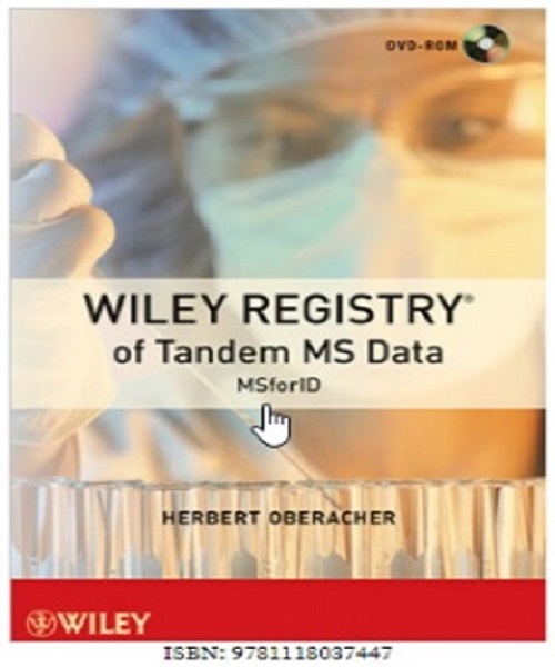 Wiley Registry of Tandem MS Data -MS for ID Kit photo du produit Front View L-internal