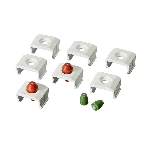 Cartridge Plug & Clip Kit, Plugged photo du produit Front View L-internal