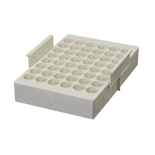 Sample Vial Tray 6 x 8 photo du produit Front View L-internal